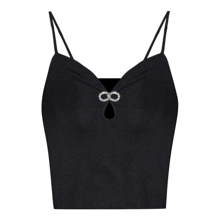 No Matter What No Matter What Top zwart / zilver -