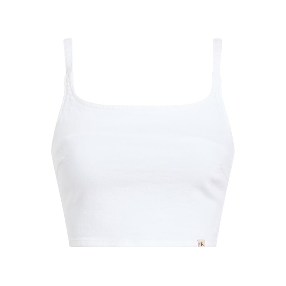 Calvin Klein Calvin Klein Jeans Top white denim -