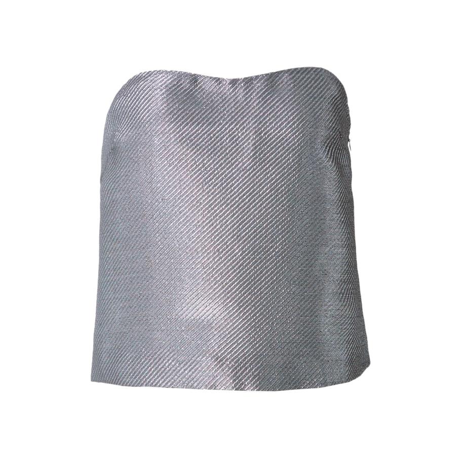 Modström modström Blouse Gabbie grijs / zilver -