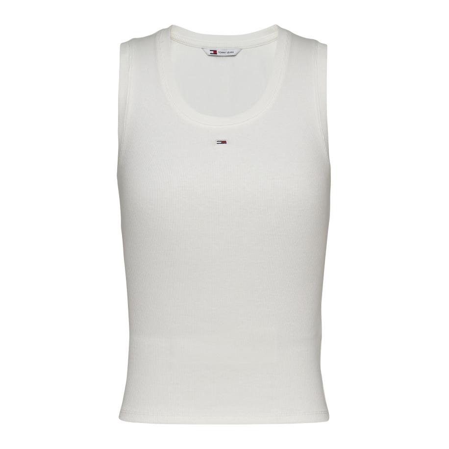 Tommy Jeans Tommy Jeans Top Essentials ecru -