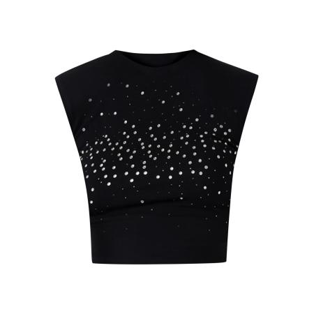 No Matter What No Matter What Top zwart / zilver