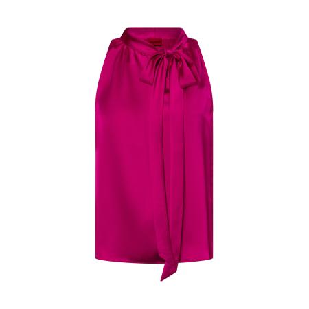 Hugo Boss HUGO Top Celuni-1 donkerroze