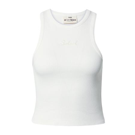 A LOT LESS Top Simona beige / offwhite