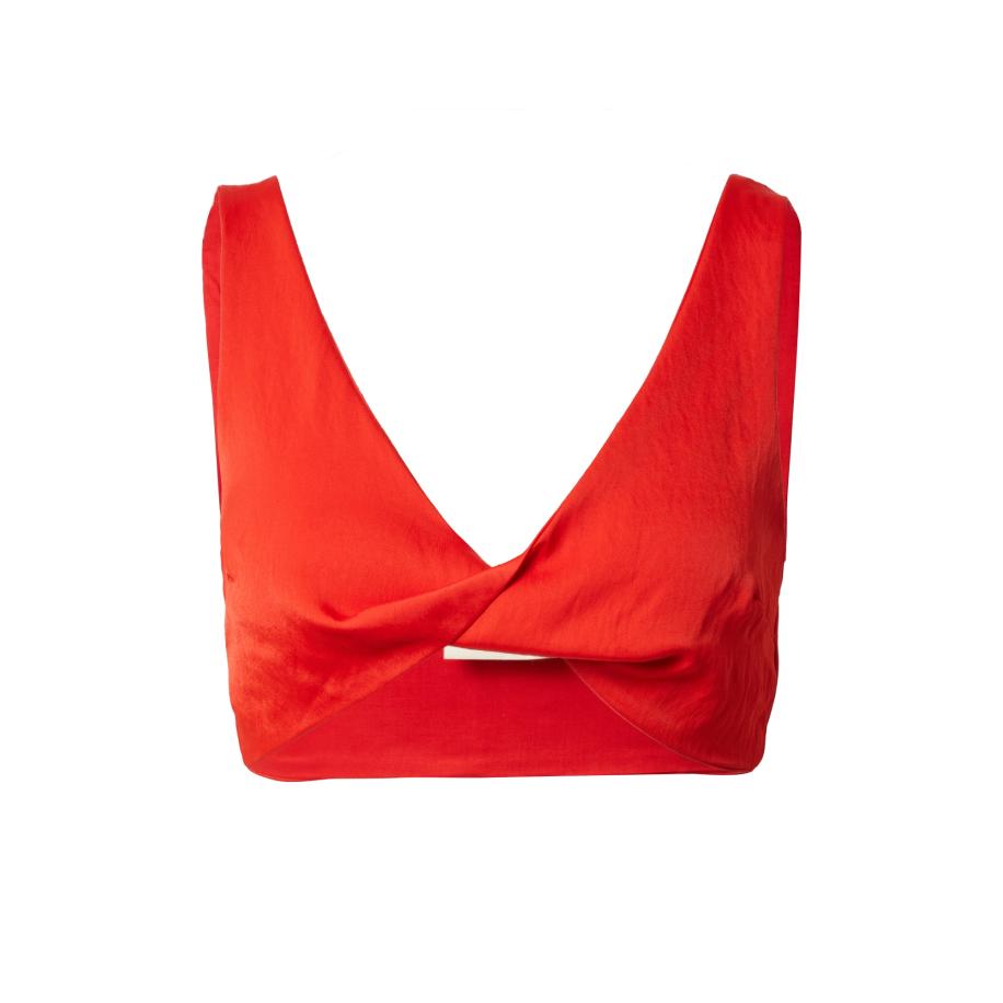 A LOT LESS Top Verena lichtrood Rood