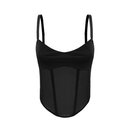 OW Collection Top Serenity zwart