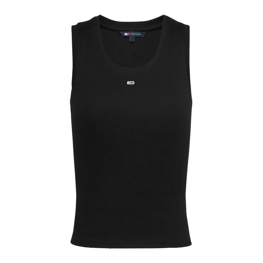 Tommy Jeans Top Essential zwart Zwart