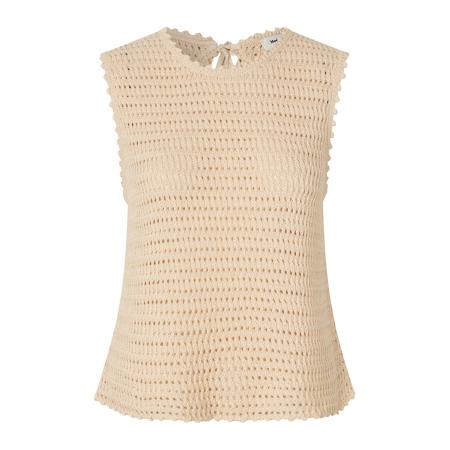 Modström modström Gebreide top Mie sand