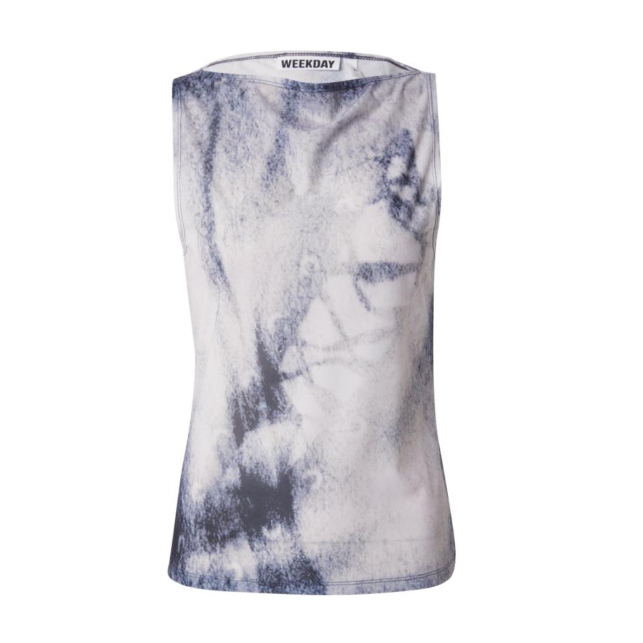 Weekday WEEKDAY Top Annie zwart / wit -