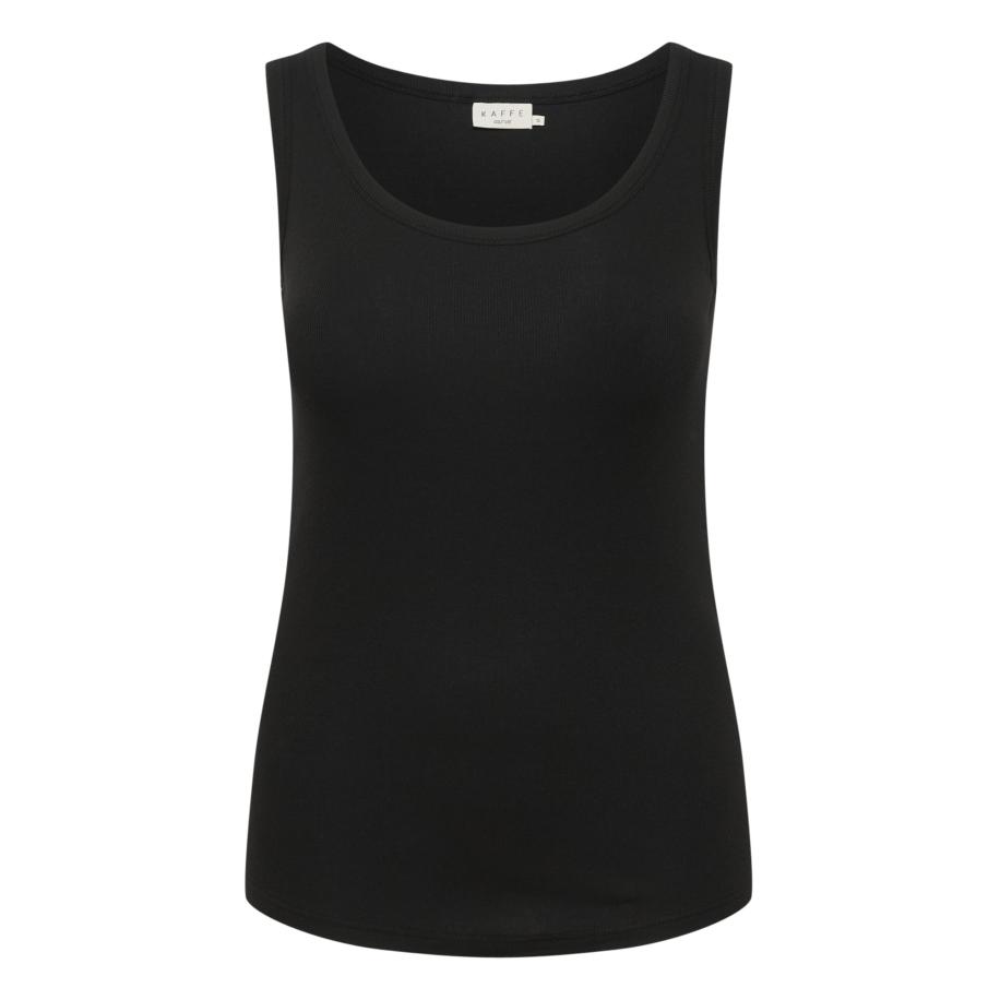 Kaffe KAFFE CURVE Top CR Carina zwart -