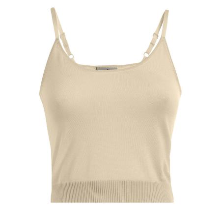 Deha DEHA Gebreide top Fest sand