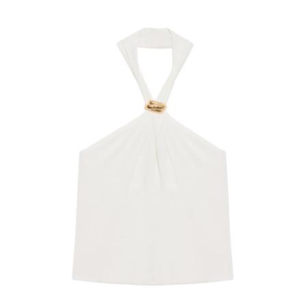 No Matter What No Matter What Top ecru