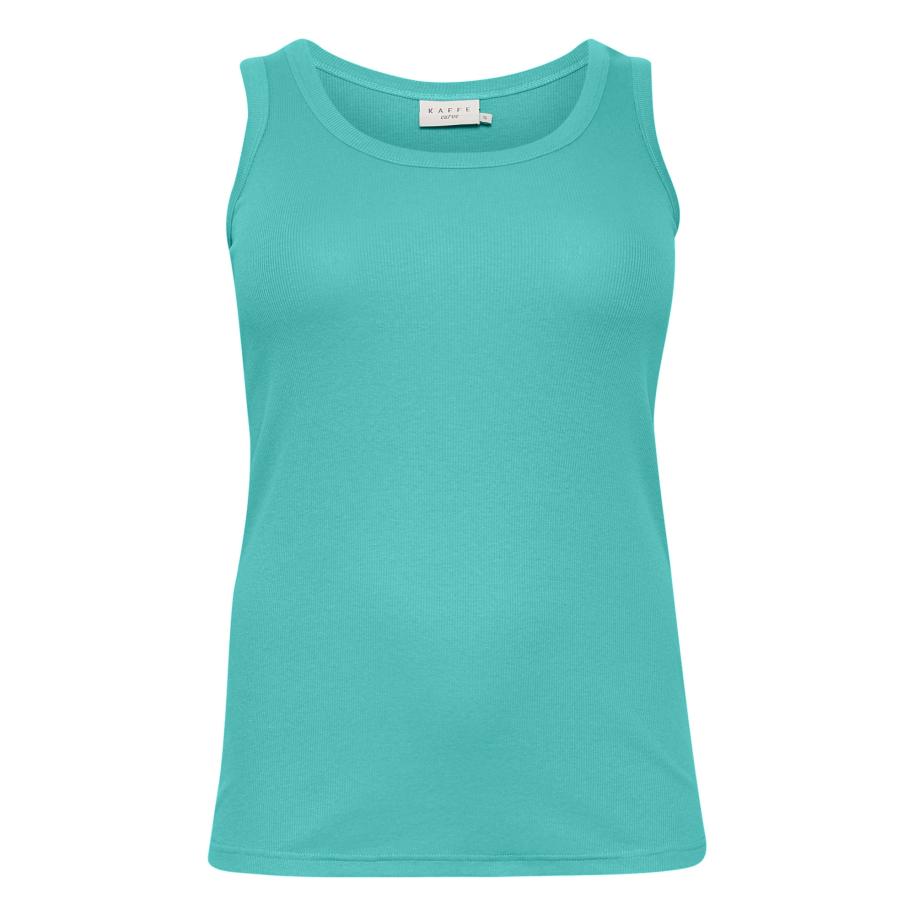 Kaffe KAFFE CURVE Top turquoise -