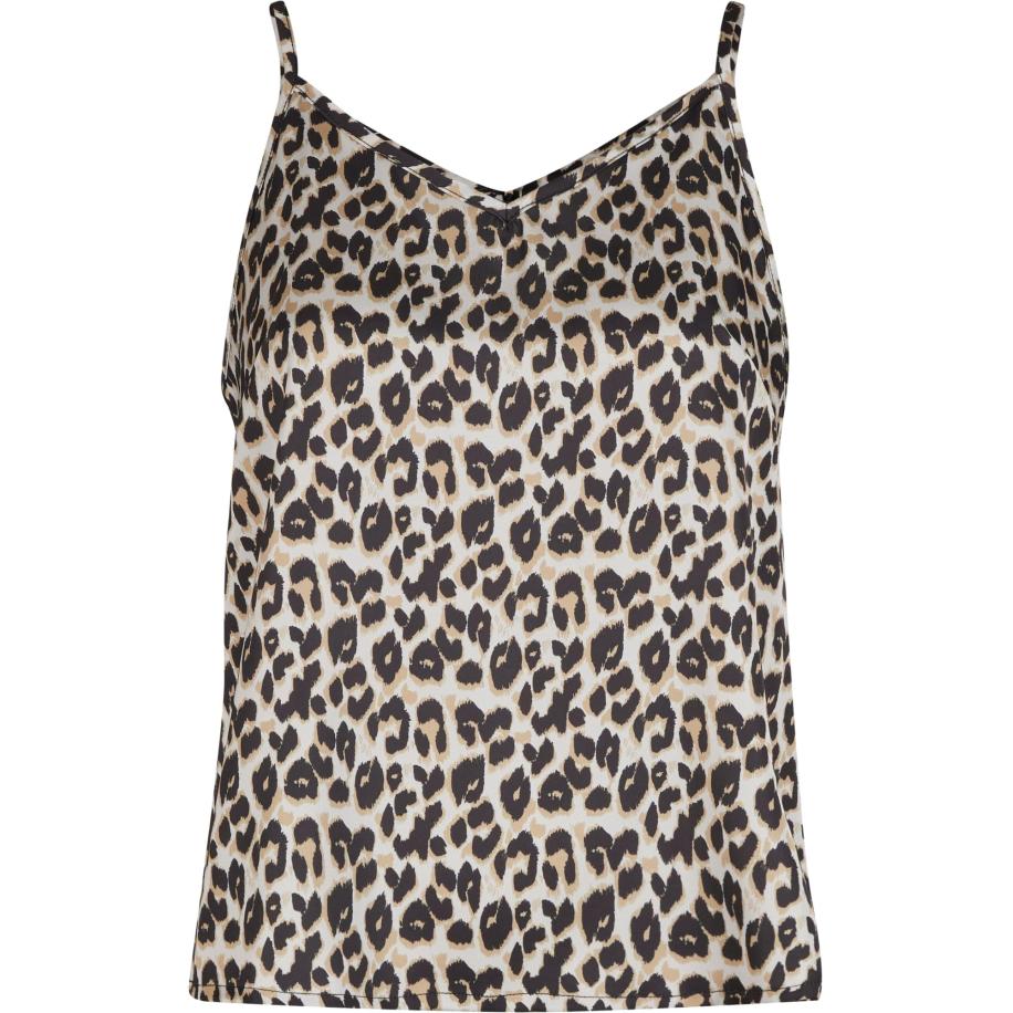 Urban Classics Urban Classics Top beige / geel / zwart -
