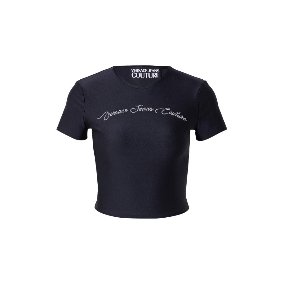 Versace Versace Jeans Couture Shirt zwart / transparant -
