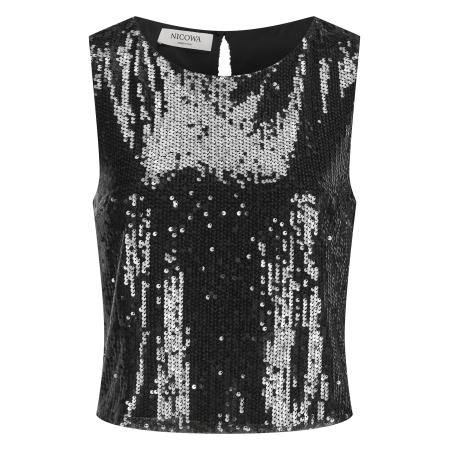 Nicowa Top TOSKALO zwart