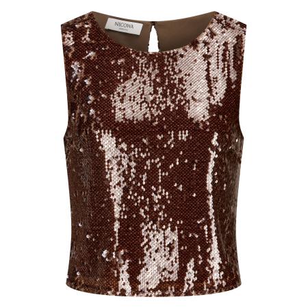 Nicowa Top TOSKALO bruin