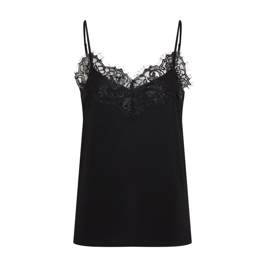 Soaked in Luxury SOAKED IN LUXURY Top CLARA zwart -