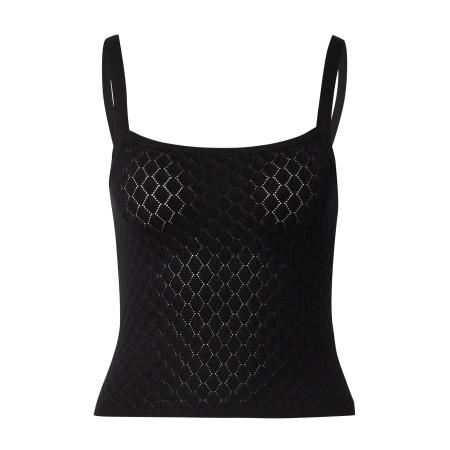 Lorena Rae RÆRE by Lorena Rae Gebreide top Noelle zwart