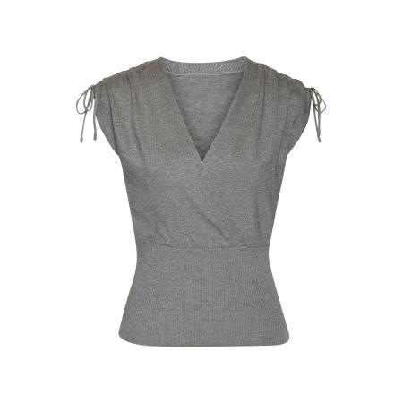 Lascana LASCANA Gebreide top lichtgrijs