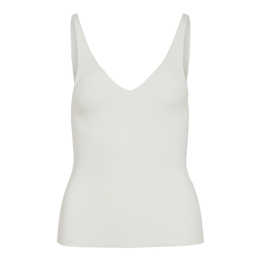 Vila VILA Gebreide top wit -