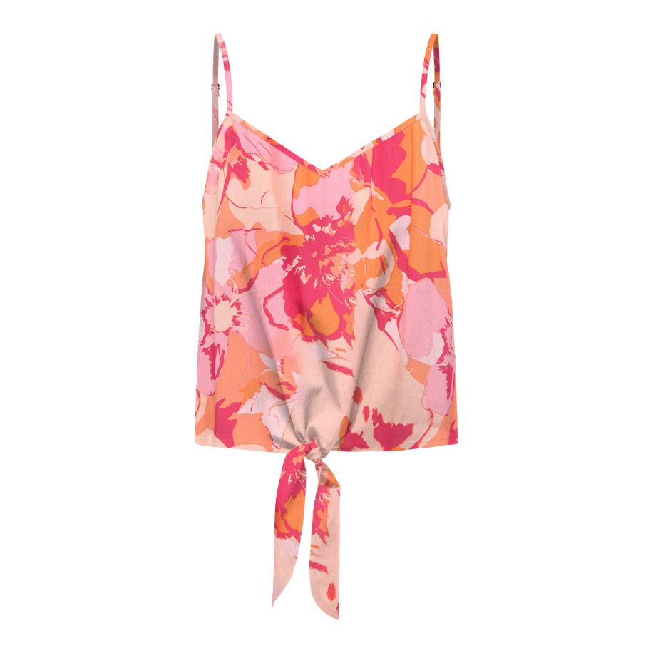 Only ONLY Top ONLNOVA oranje / pink / donkerroze -