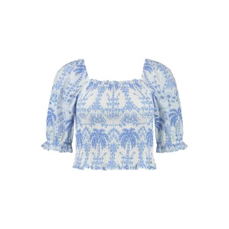 Shiwi Shiwi Top blauw / offwhite