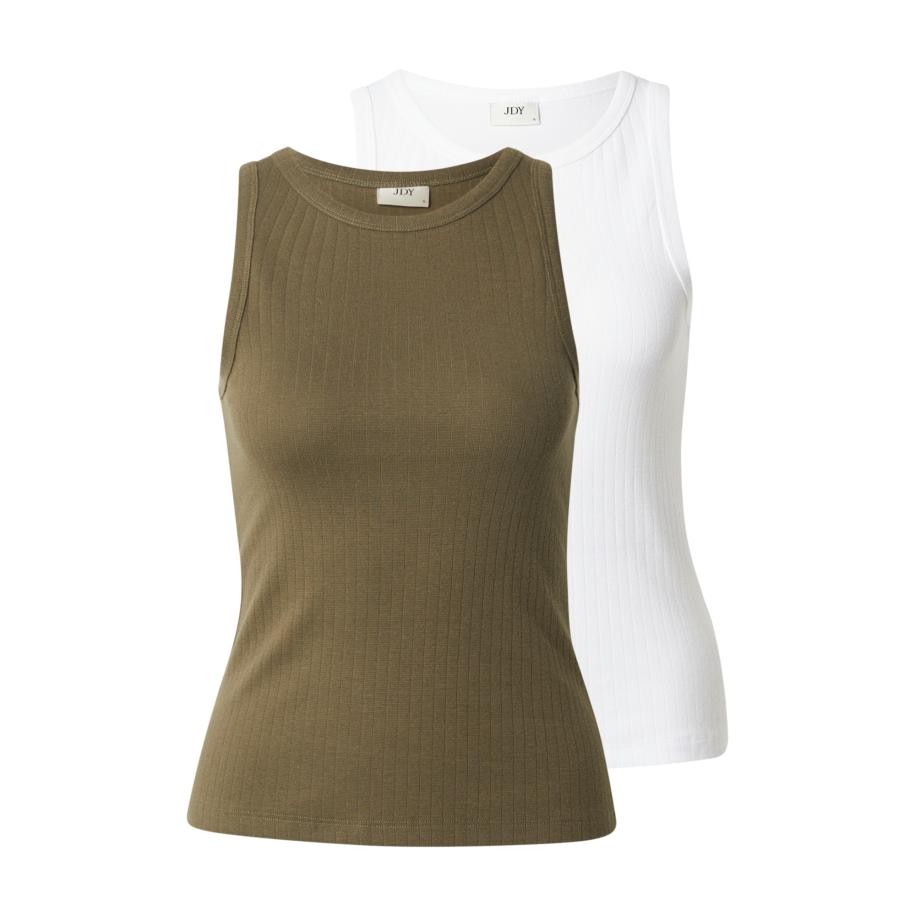 JDY JDY Top JDYVaya olijfgroen / wit -