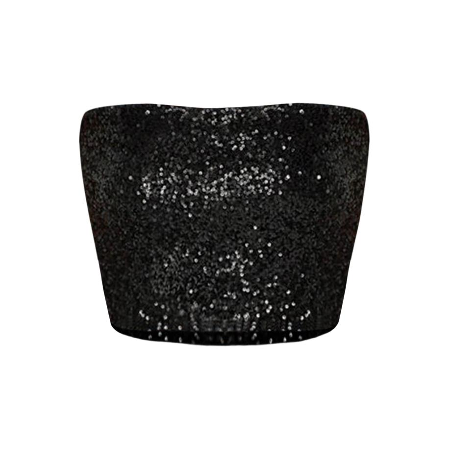 No Matter What Top zwart Zwart