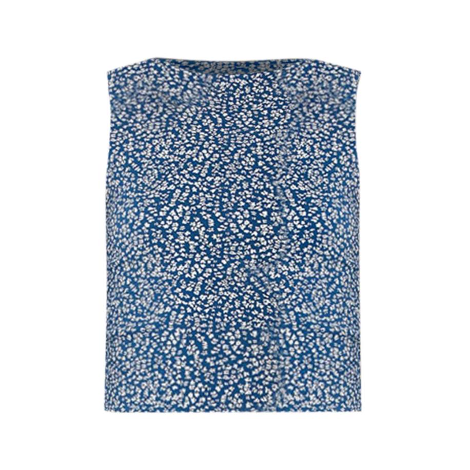 No Matter What Top navy / wit Blauw