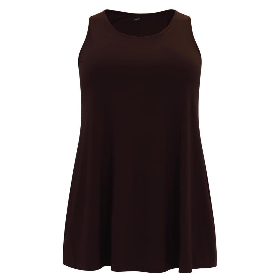 Yoek YOEK Top Dolce donkerbruin -