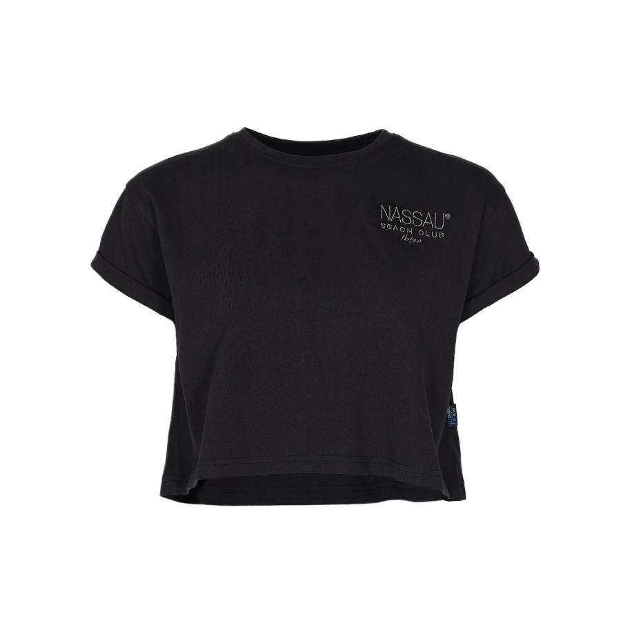 NASSAU Beach Club NASSAU Beach Club Shirt ecru / zwart -