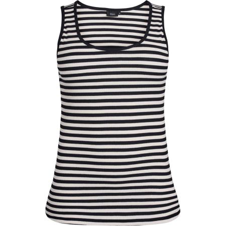 Zizzi Zizzi Top Caamilla zwart / wit