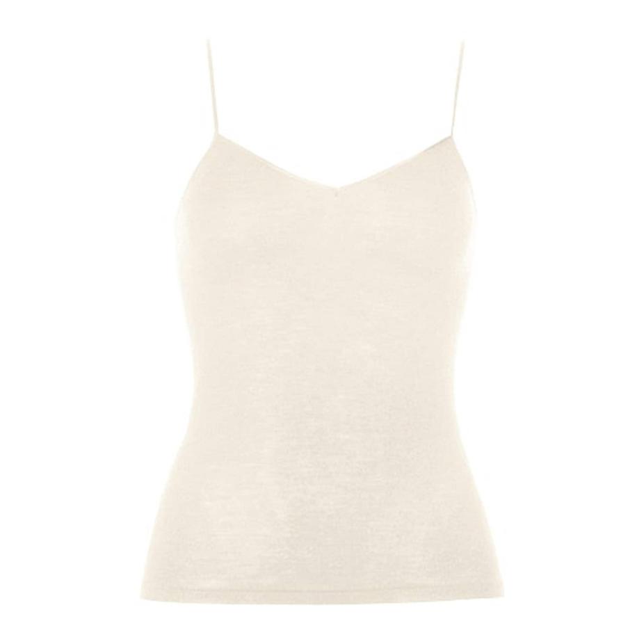 Hanro Hanro Top Woolen Silk offwhite -