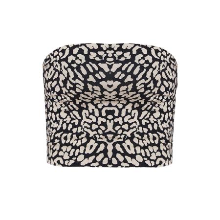 No Matter What Top ecru / zwart