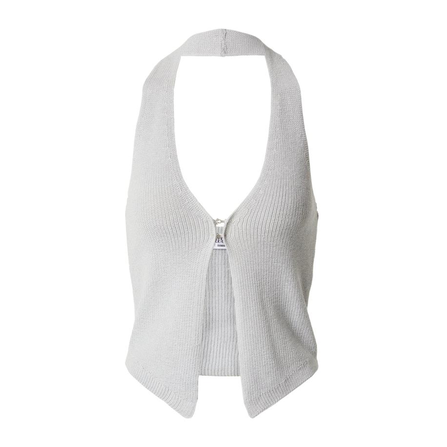 SHYX SHYX Gebreide top Hava lichtgrijs -