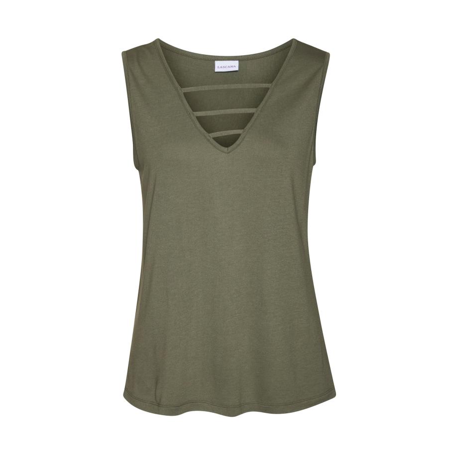 Lascana LASCANA Top kaki -