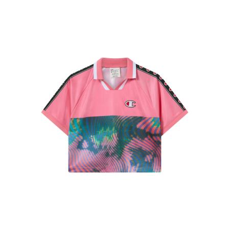 Champion Authentic Athletic Apparel Champion Authentic Athletic Apparel Shirt lichtblauw / smaragd / rosa / wit