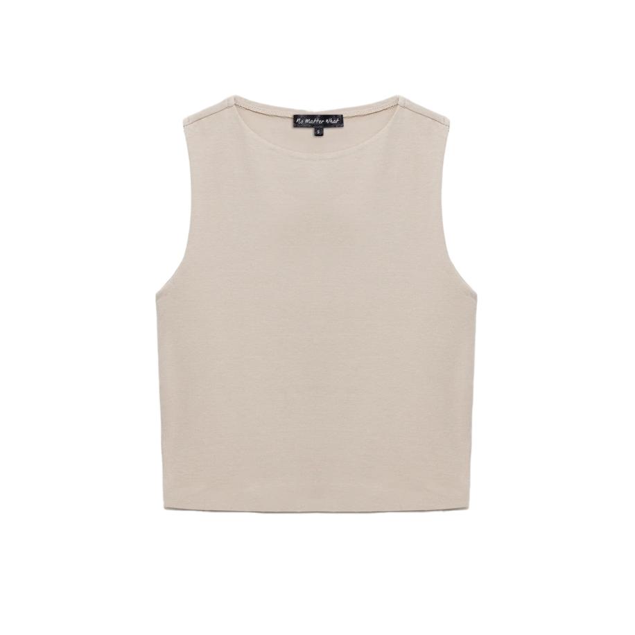 No Matter What Top beige Bruin