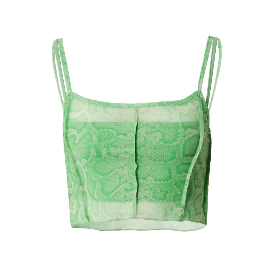 VIERVIER VIERVIER Top Malena appel / lichtgroen -