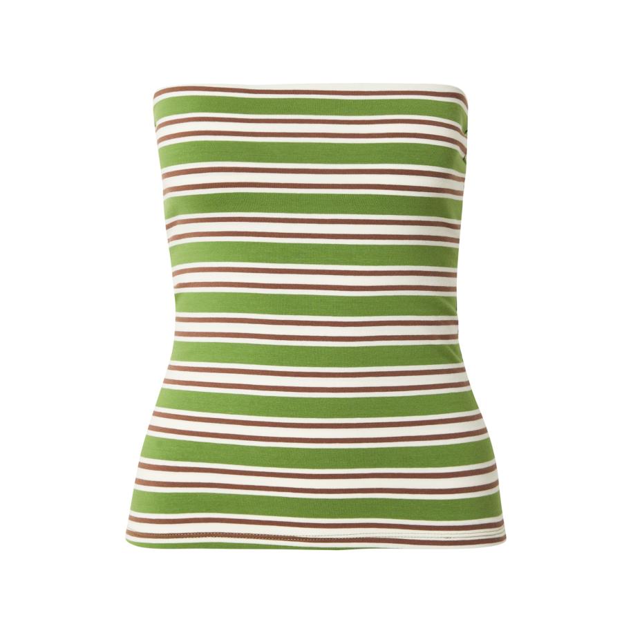Topshop TOPSHOP Top bruin / groen / wit -