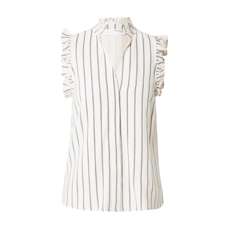Selected SELECTED Blouse SLFViva crème / marine -
