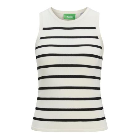 JJXX JJXX Gebreide top zwart / wit