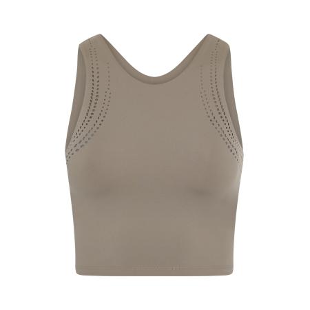 Born Living Yoga Sporttop Zenda donkerbeige