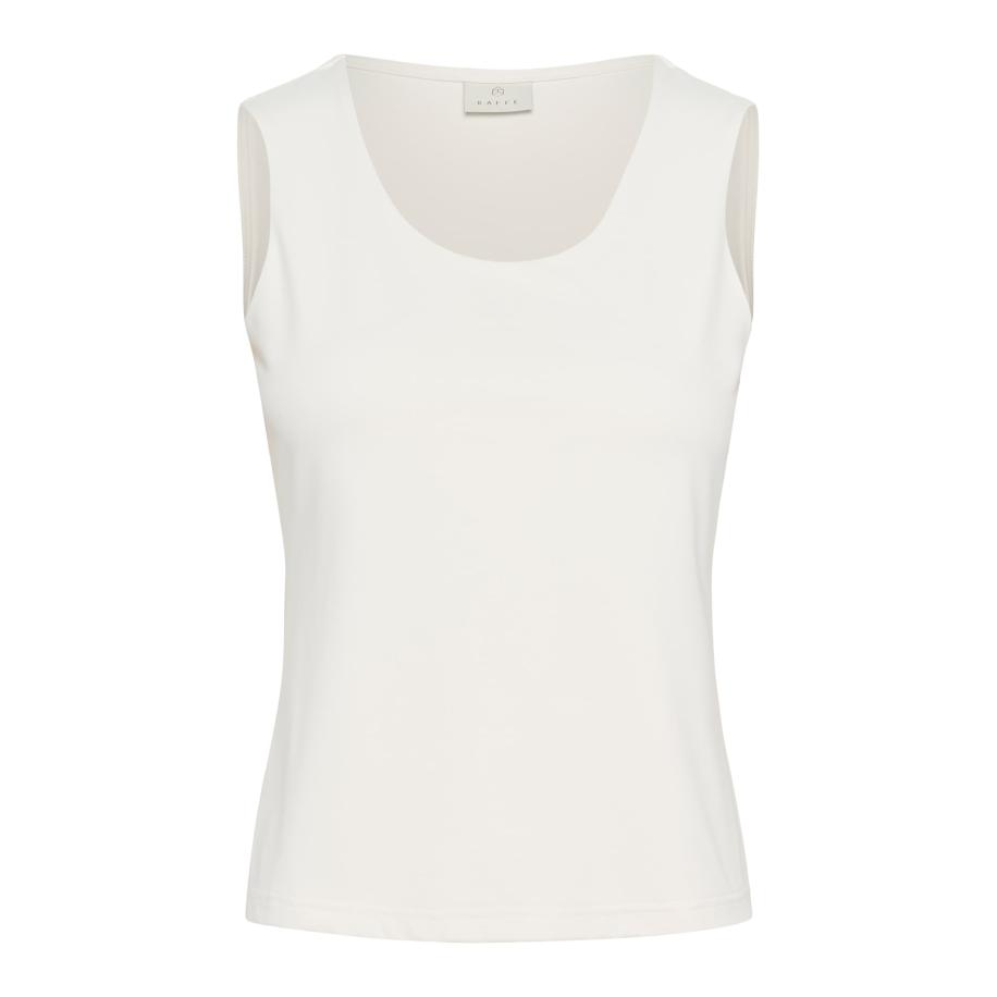 Kaffe Top KAArina wit Wit