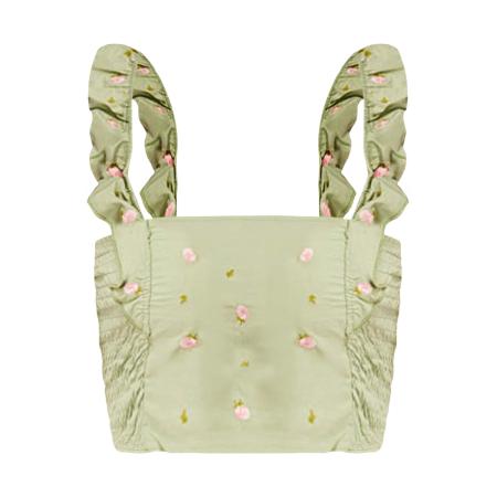 No Matter What No Matter What Top groen / pink