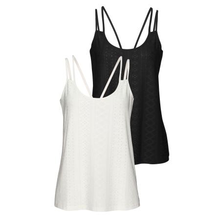 VIVANCE VIVANCE Top zwart / wit