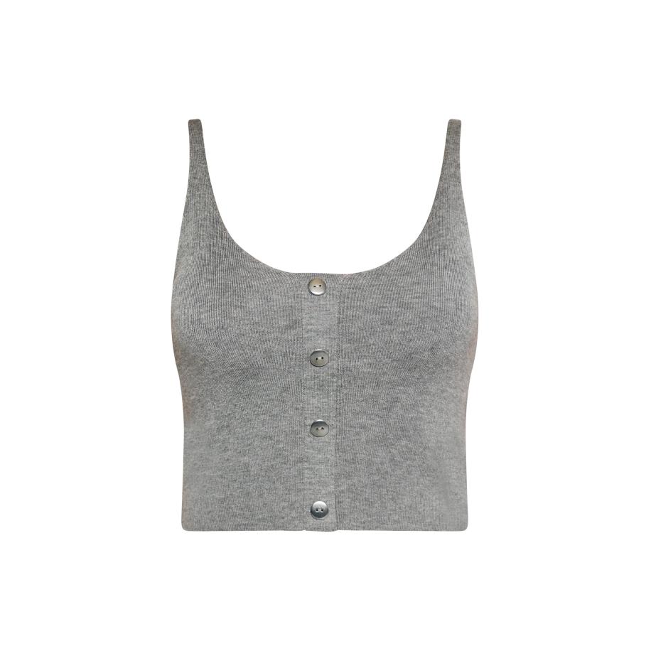 Faina faina Gebreide top grijs -