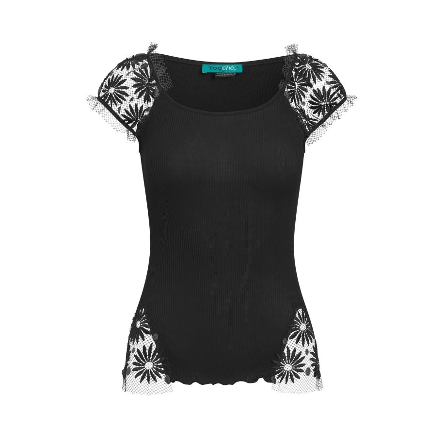 TOOche TOOche Top Melania zwart -