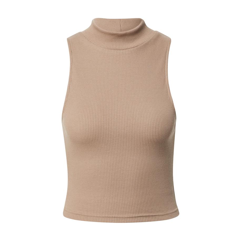 A LOT LESS A LOT LESS Gebreide top Camille beige / taupe -