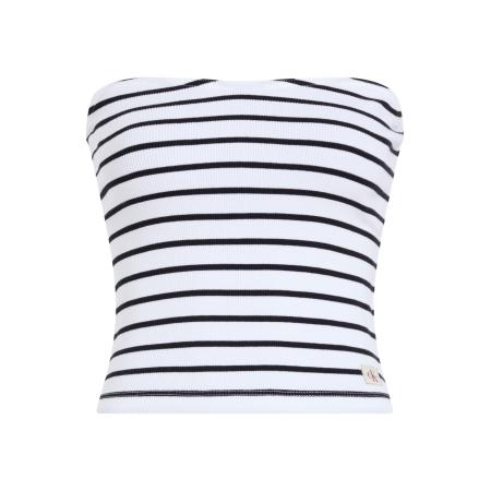 Calvin Klein Calvin Klein Jeans Top zwart / wit